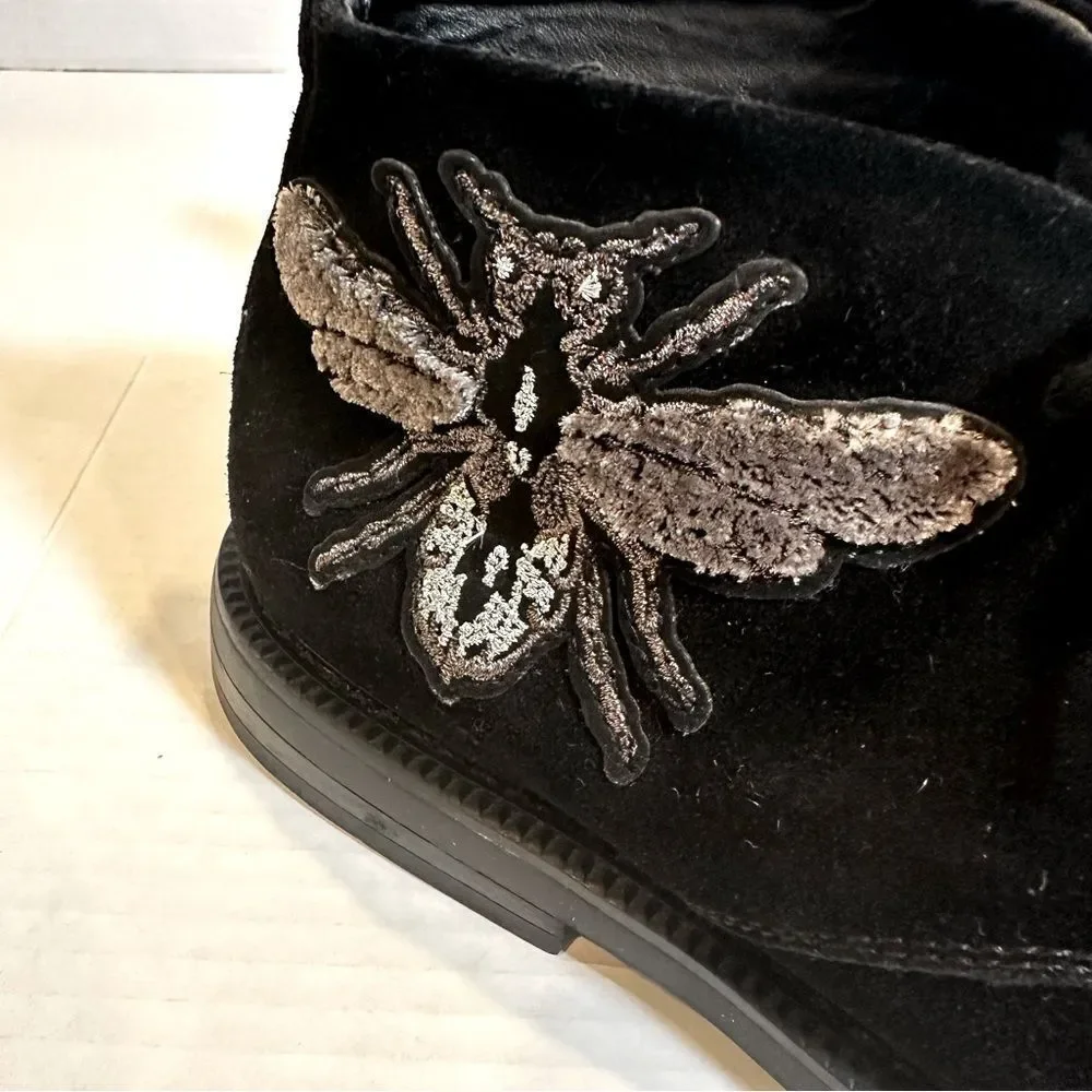 INC Darius Patch Chukkas Boots For Macy's Men's‎ Size 8.5 Black Suede